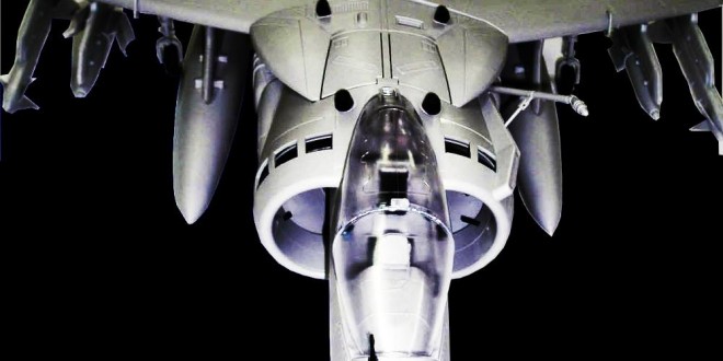 SDCC 2014 – Merit/JSI’s 1:18 AV-8B Harrier Teased – #SizeMatters