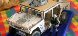 Cardboard Humvee by Hunmarine